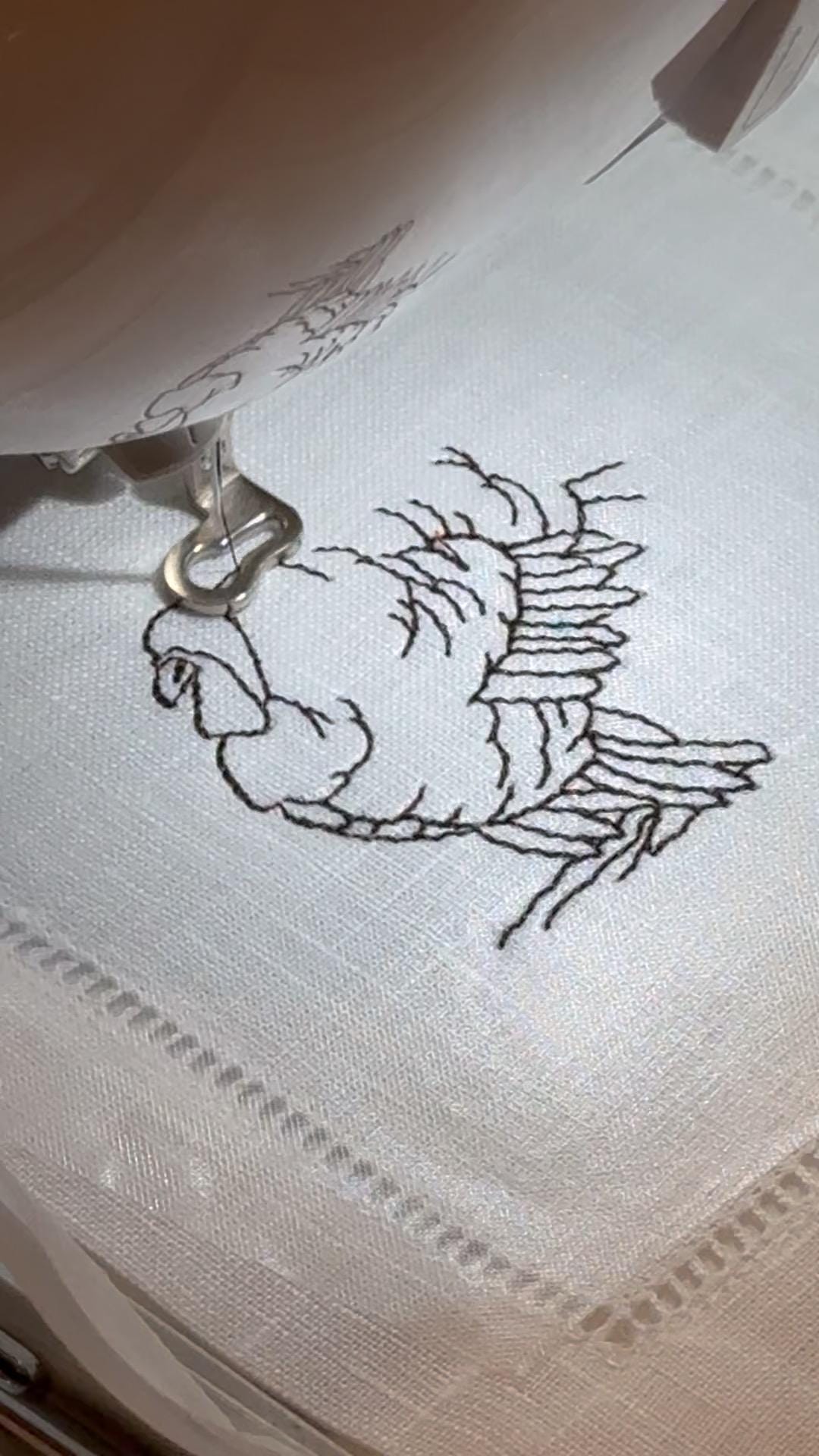 Thanksgiving Linen Cocktail Napkin