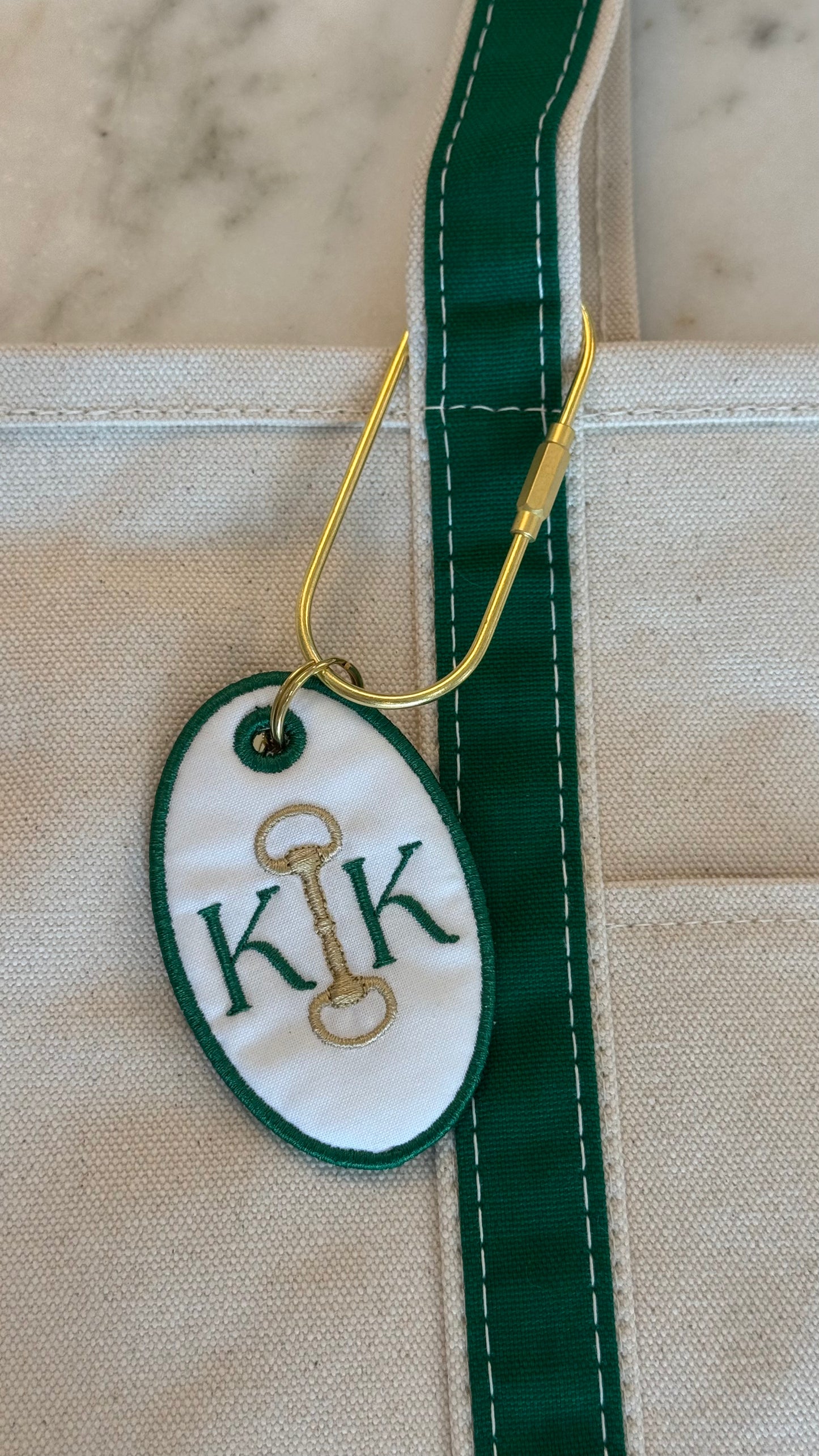 Equestrian Bit Bag Tag