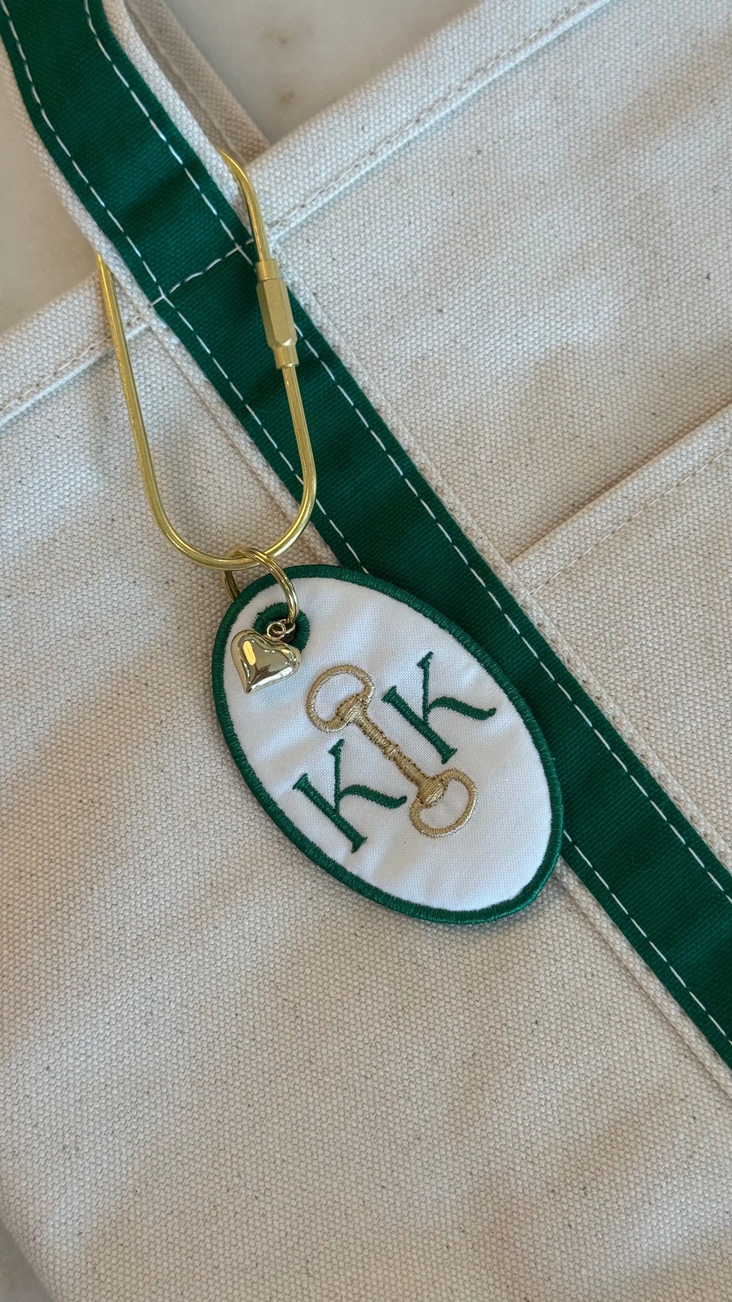 Equestrian Bit Bag Tag
