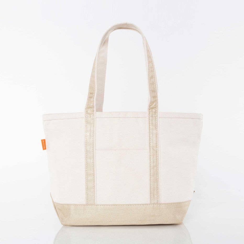 The Metallic Keepsake Tote